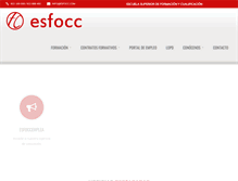 Tablet Screenshot of esfocc.com
